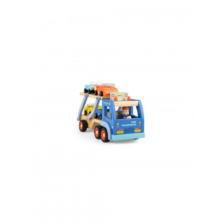 Camion de transport de voitures Avenue du Moulin - Moulin Roty