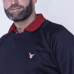 Sweat BLEU MARINE FENYX homme